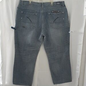 ENYCE Men's Relaxed Fit Light Wash Blue Jeans Size 44 Y2K